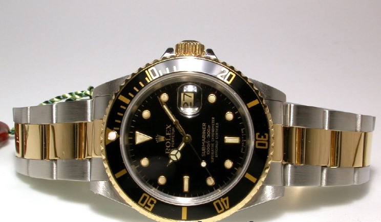 로렉스(ROLEX)서브마리너 콤비 블랙다이얼